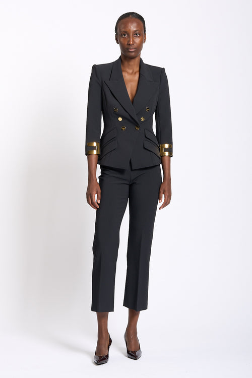 Elisabetta franchi Giacca Balmain Nero Donna-2