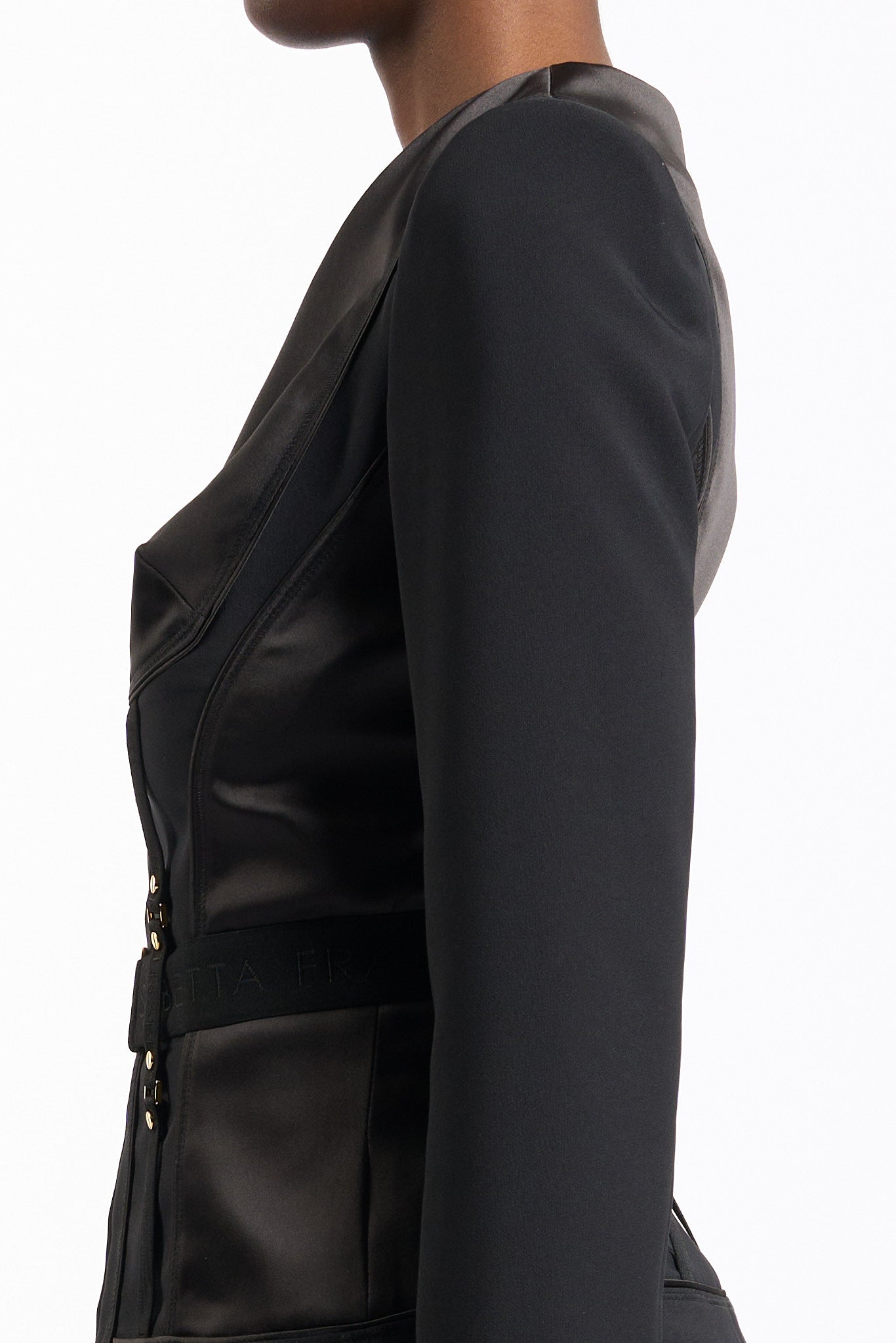 Elisabetta franchi Giacca Bustier Nero Donna-5