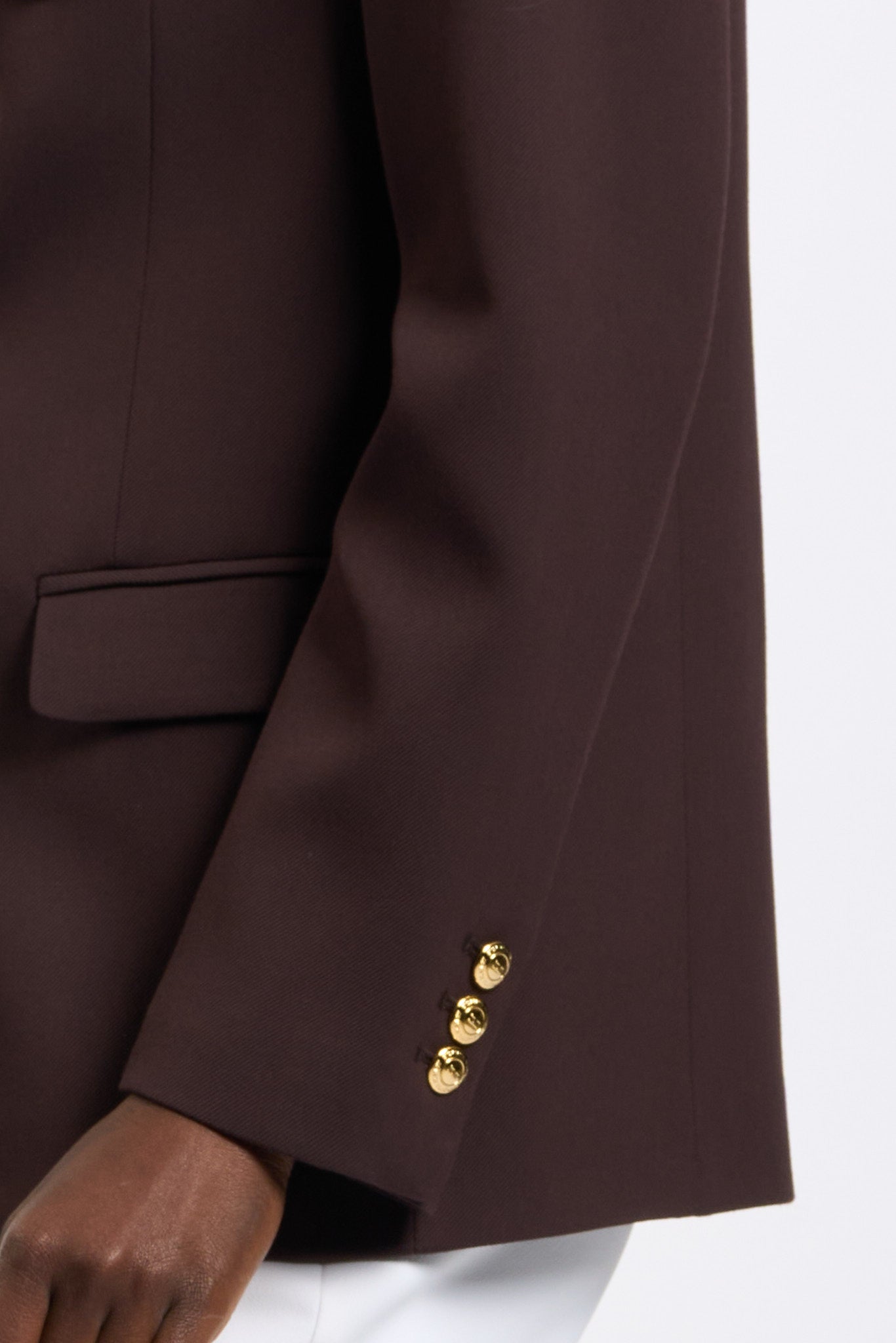 Elisabetta franchi Giacca Doppiopetto Cacao Donna-5