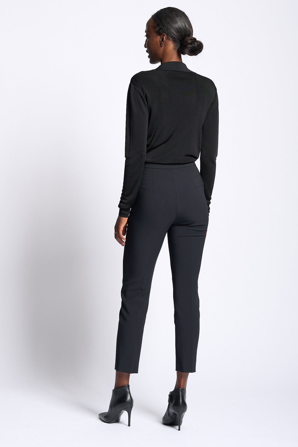Elisabetta franchi Pantalone Skinny Nero Donna-4