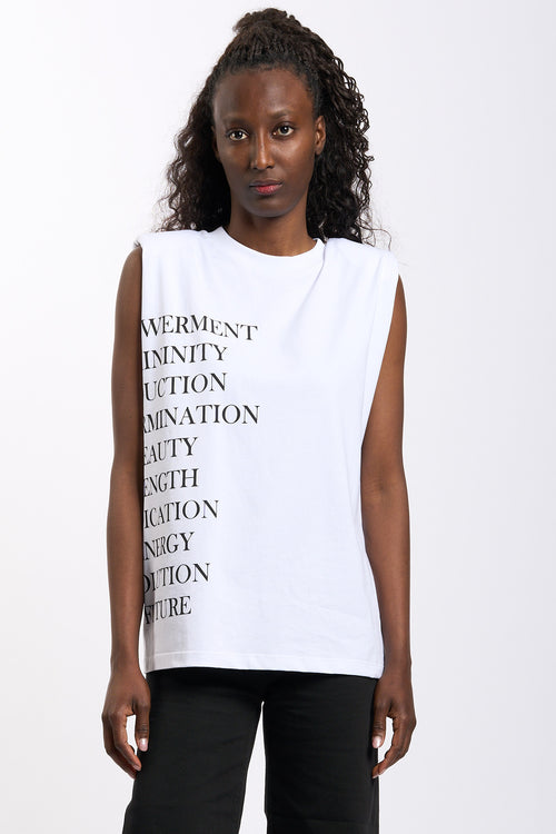 Elisabetta franchi T-shirt con Stampa Bianco Donna