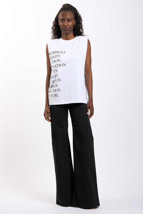 Elisabetta franchi T-shirt con Stampa Bianco Donna-2
