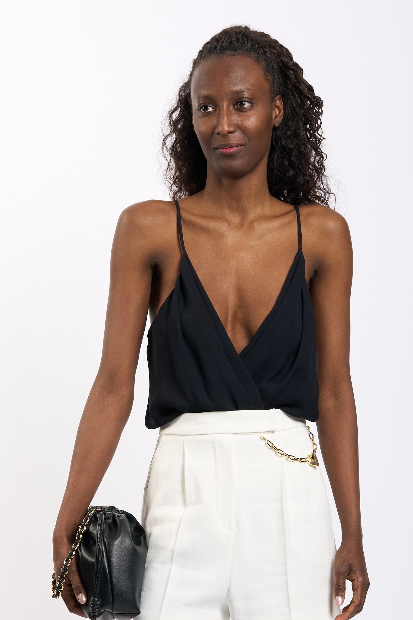 Elisabetta franchi Top a Body Nero Donna-1