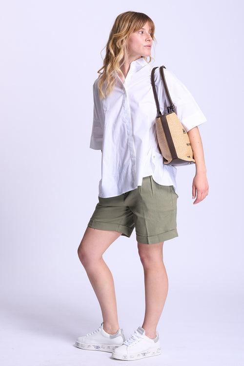 Fay Camicia Over Bianco Donna