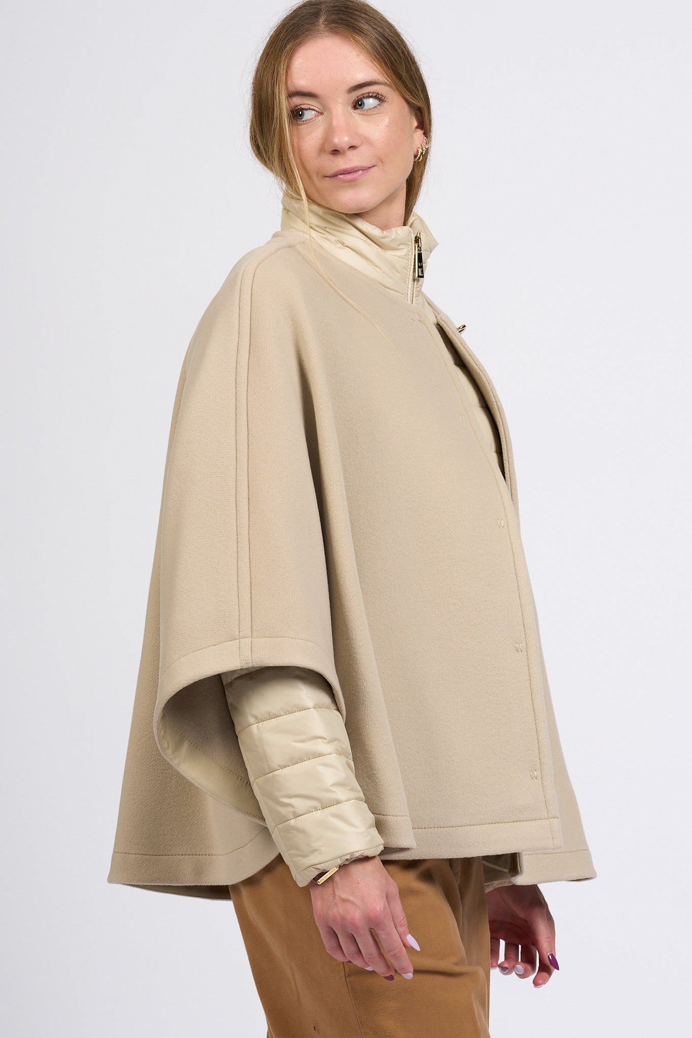 Fay Cappa 3 in 1 Avorio Donna-5