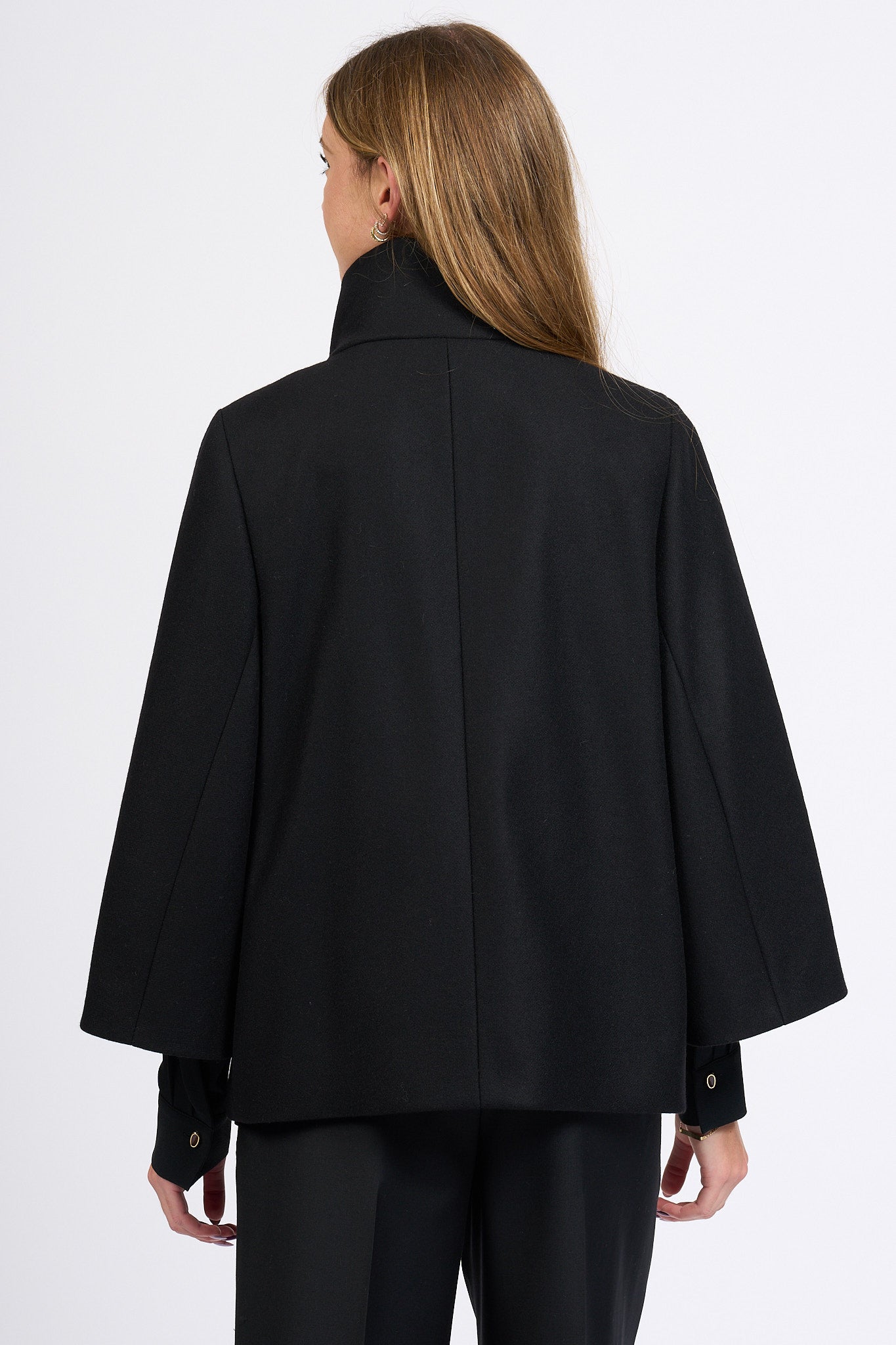 Fay Cappa Con Gancio Nero Donna-7