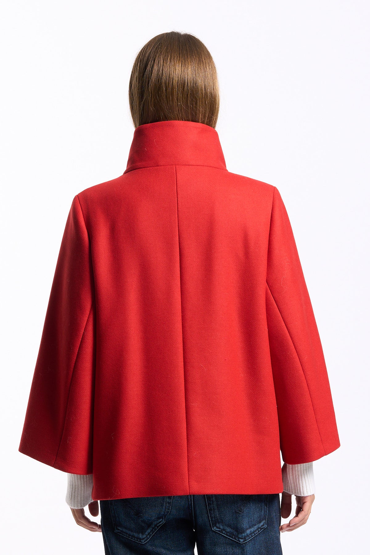 Fay Cappa Con Gancio Rosso Donna-4