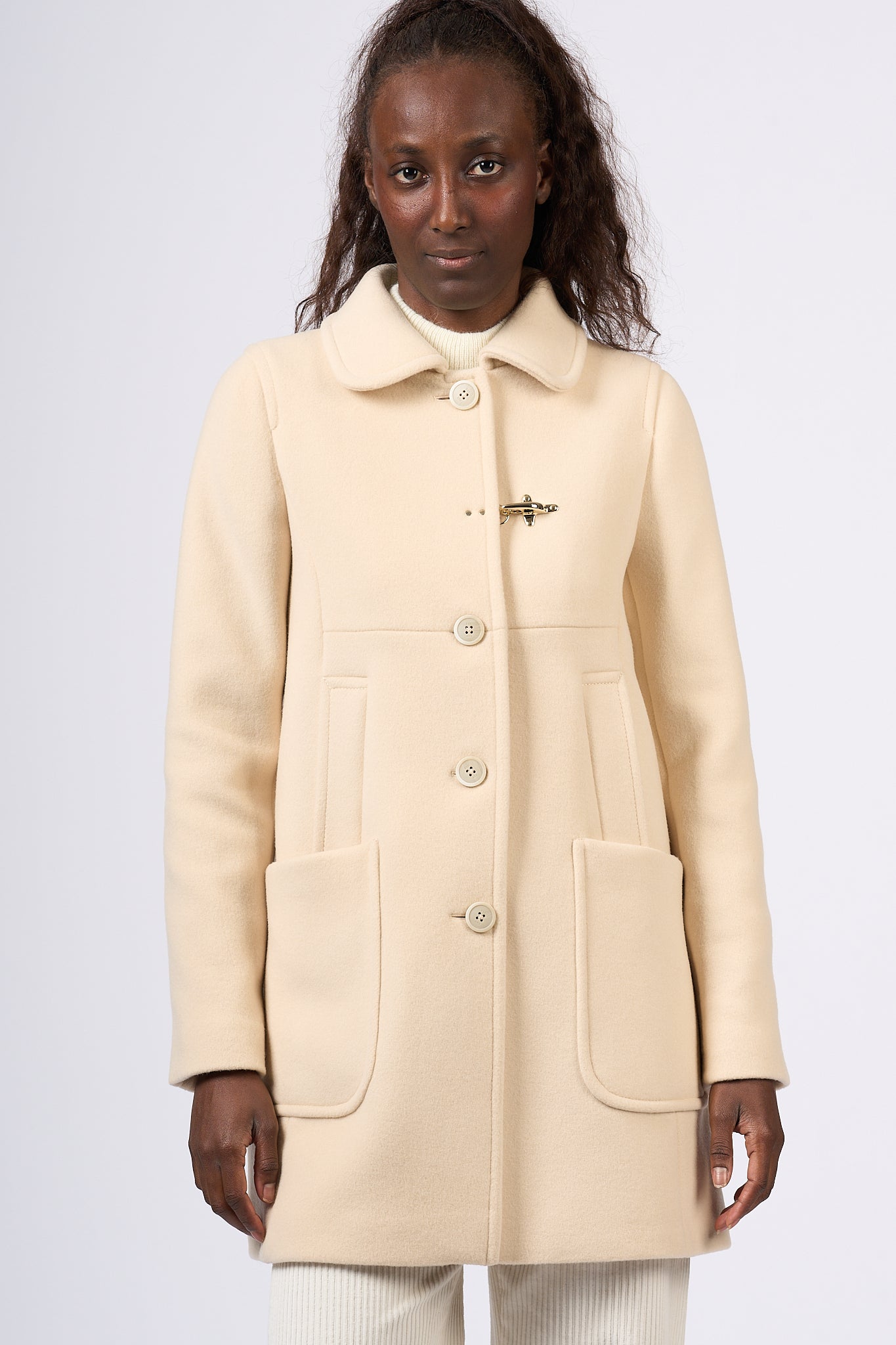 Fay Urban Baby Cream Coat Women-1