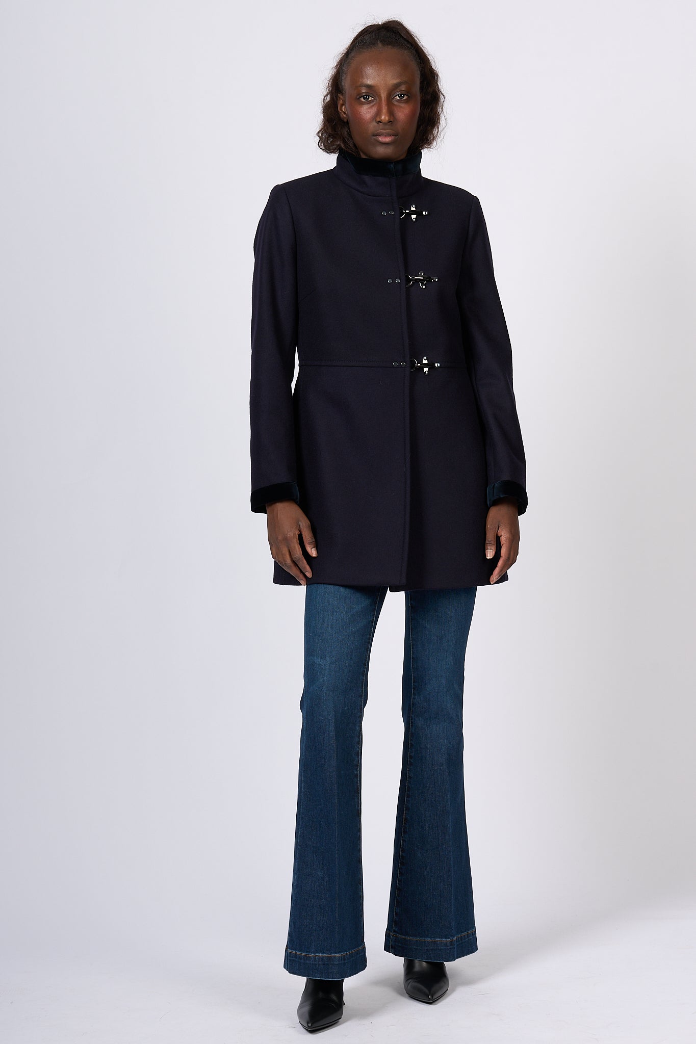 Fay Cappotto Virginia Coat Blu Donna-3