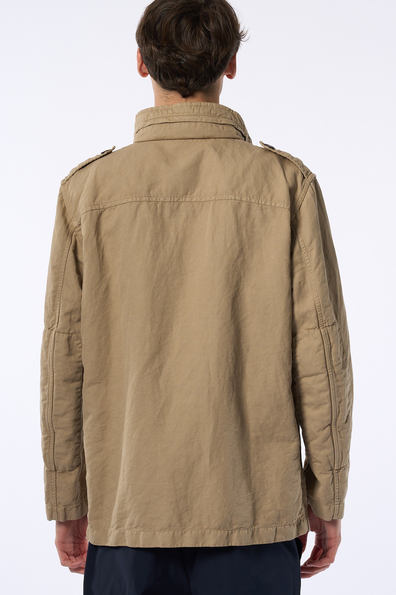 Fay Field Jacket Naturale Uomo-5