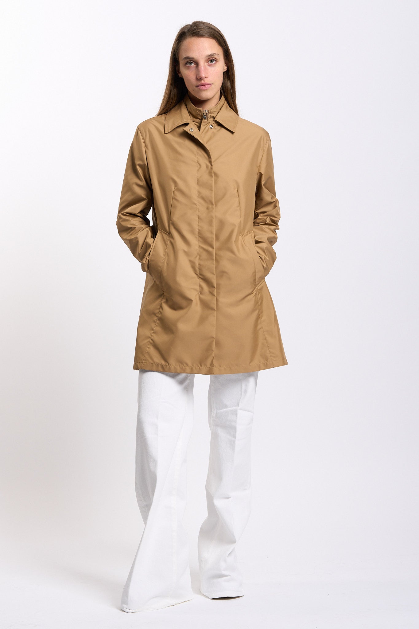 Fay Morning Coat Cappuccino Donna-1