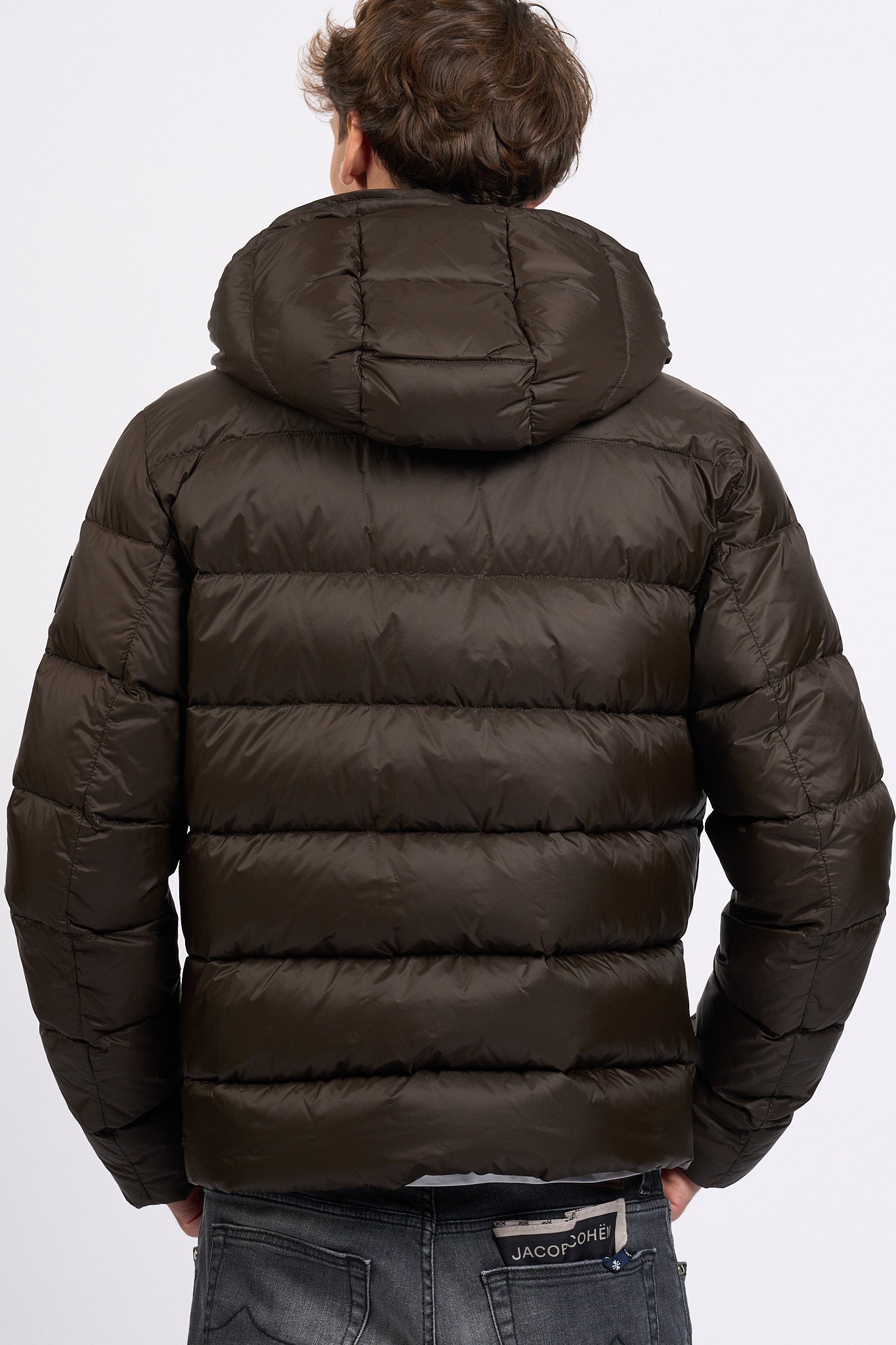 Fay Piumino Double Front Cioccolato Uomo-6