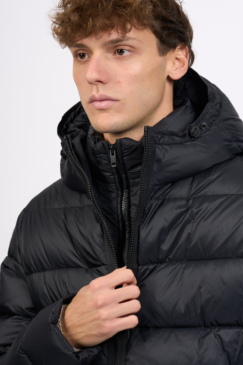Fay Piumino Double Front Nero Uomo-2