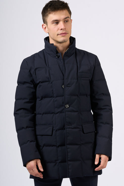 Fay Piumino Down Coat Blu Uomo-2