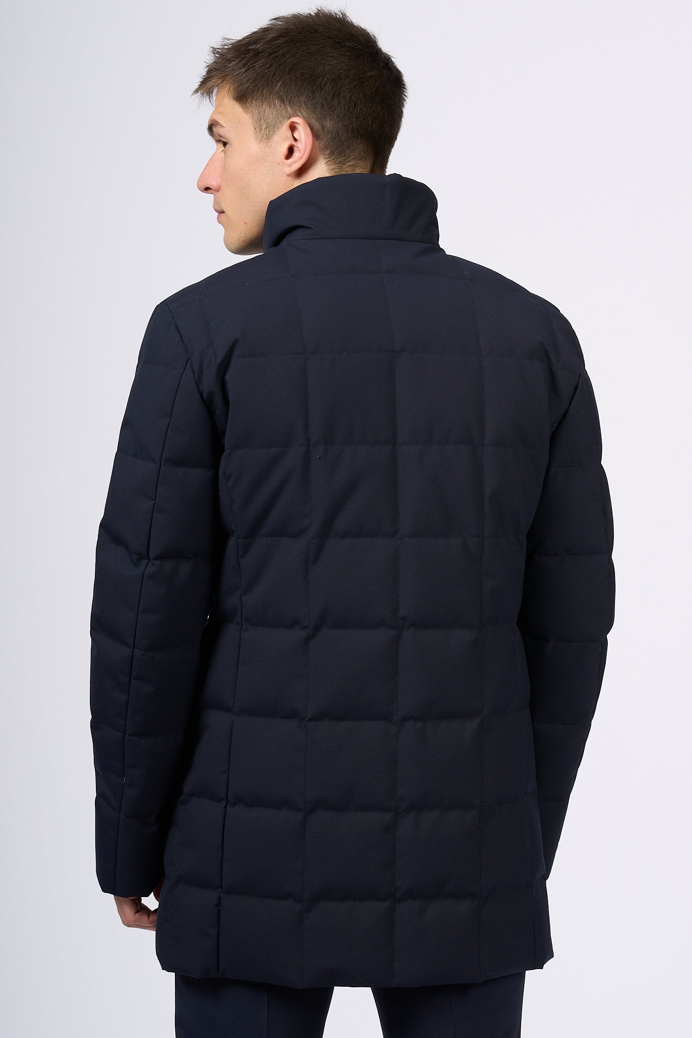 Fay Piumino Down Coat Blu Uomo-4