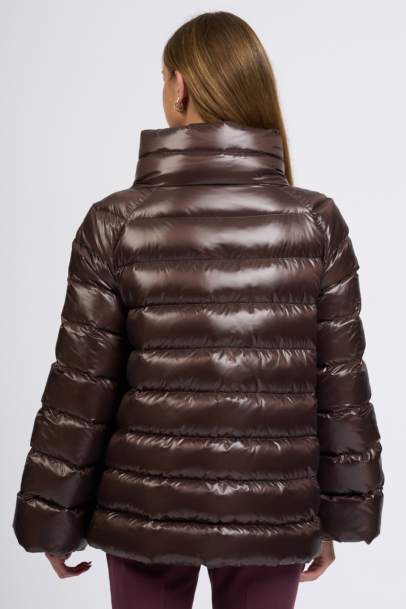 Fay Piumino a Cappa Cioccolato Donna-5