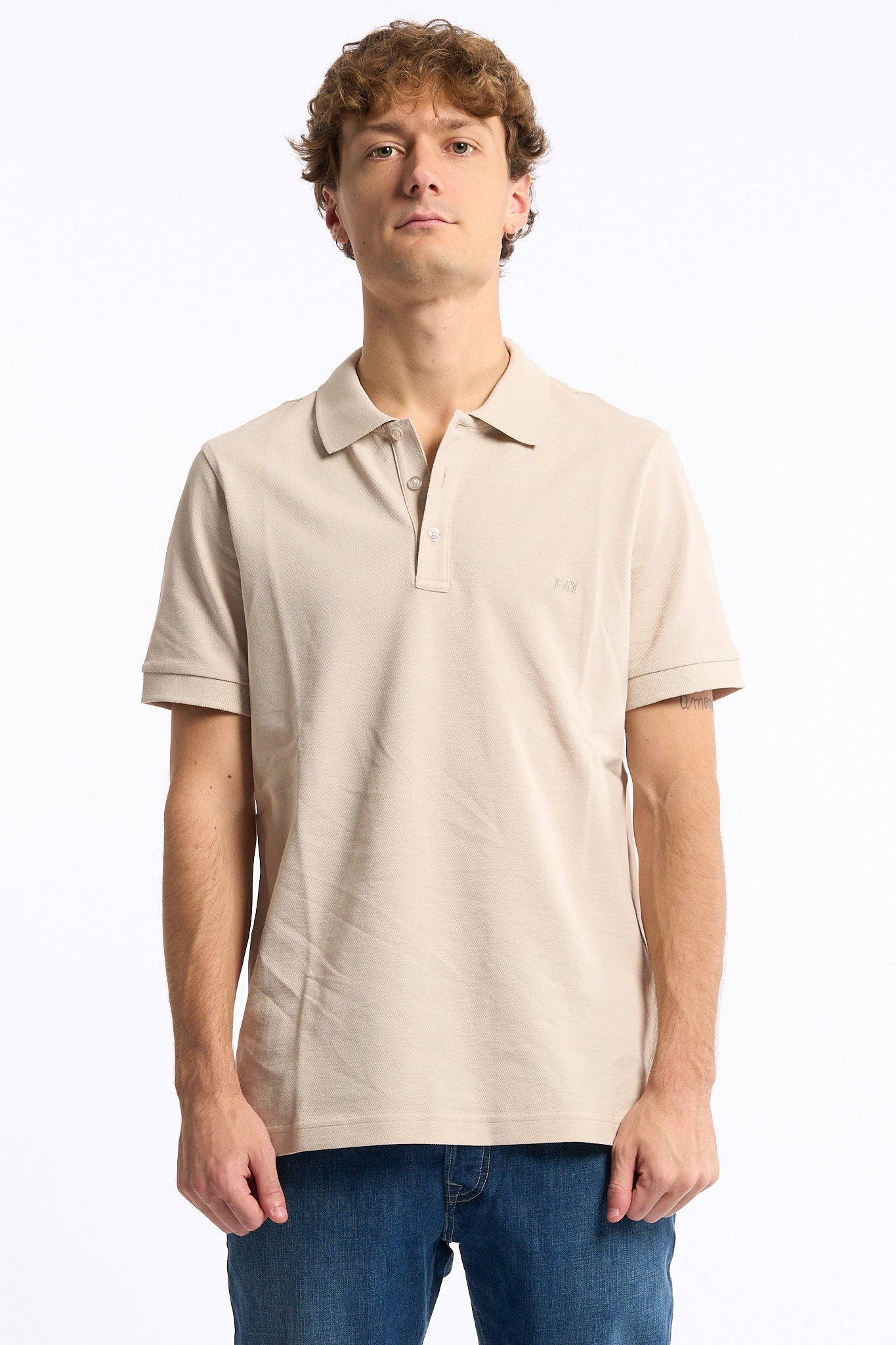 Fay Polo Manica Corta Sabbai Uomo-1