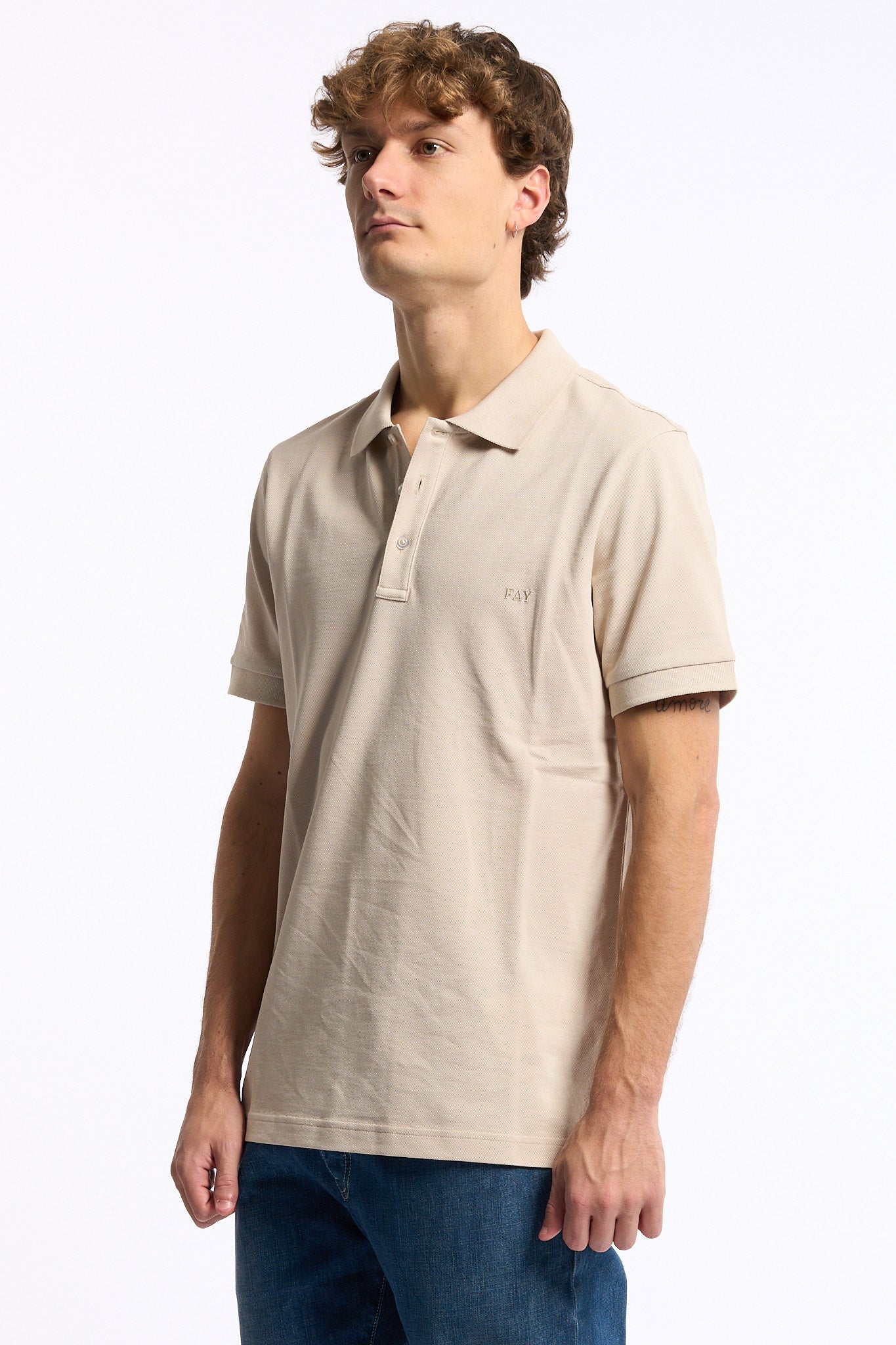 Fay Polo Manica Corta Sabbai Uomo-5
