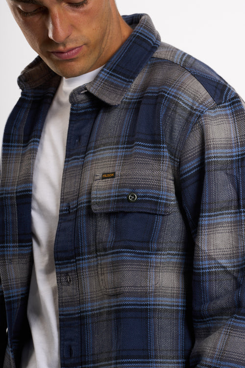 Filson Camicia Flanella Azzurro/blu Uomo