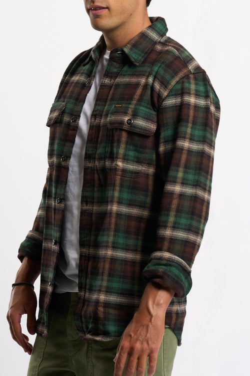 Filson Camicia Flanella Verde/marrone Uomo