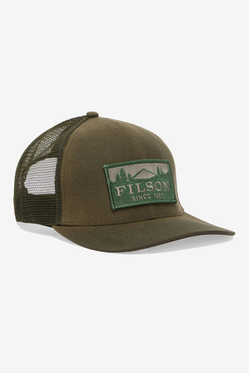Filson Cappellino Logger Mesh Uomo con visiera verde