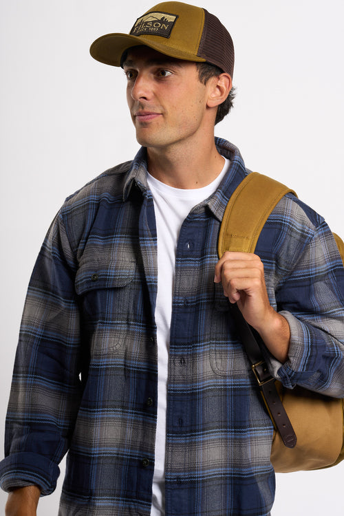 Filson Cappello Logger Mesh Bruciato Uomo-2
