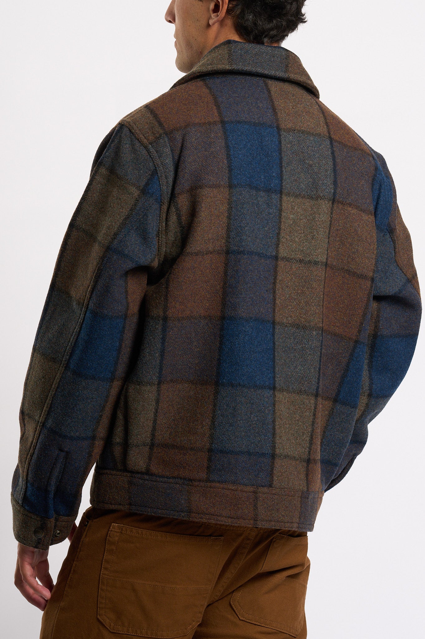 Filson Giacca Mackinaw Blu/marr Uomo-4