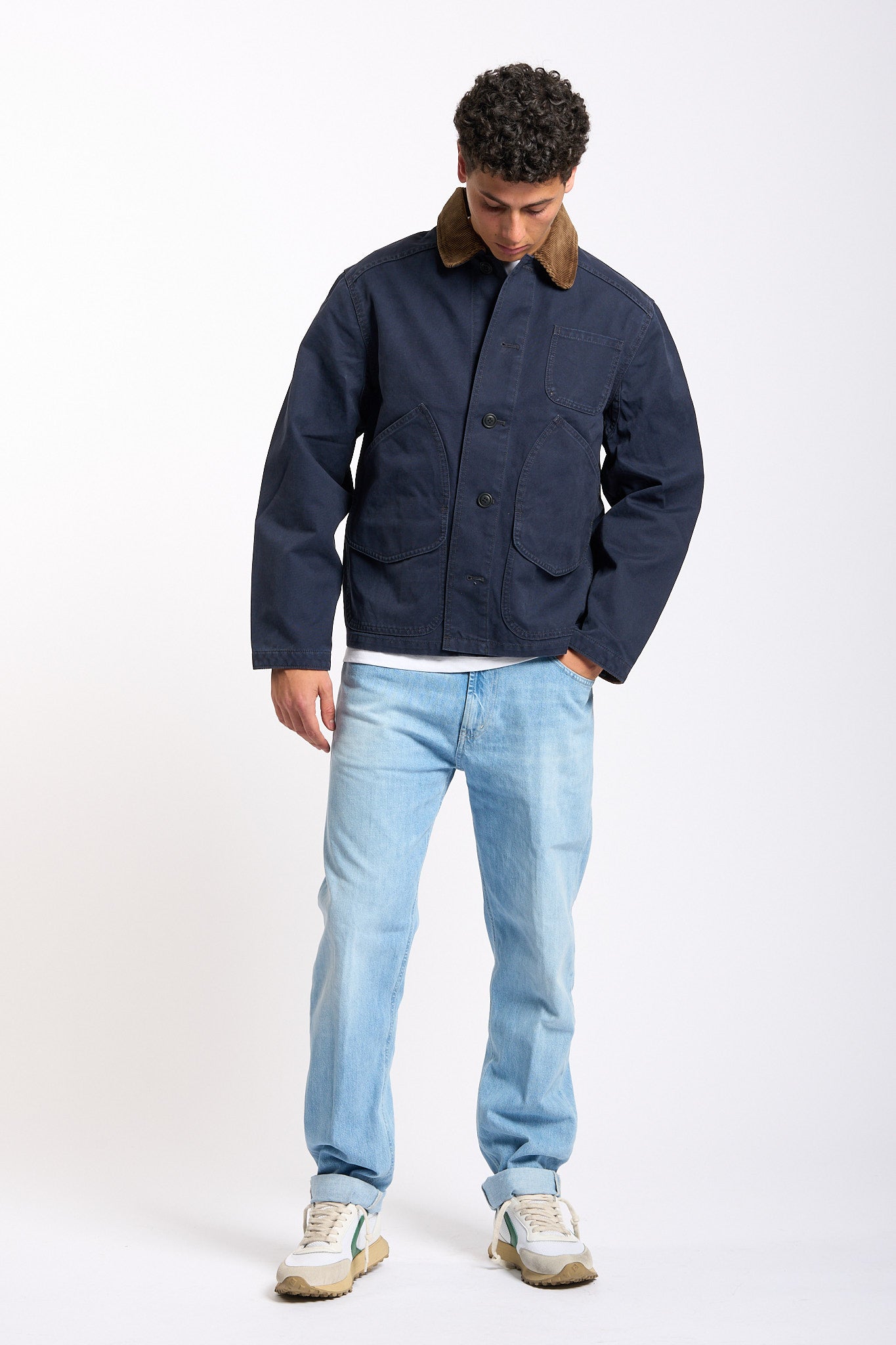 Filson Giacca OUTFITTER Canvas Blu Uomo-7
