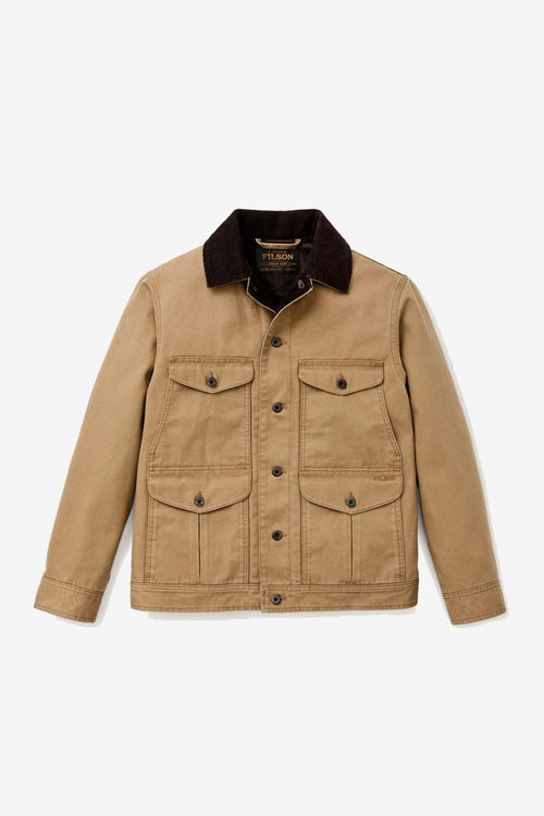 Filson Giaccone Rustic Canvas JOURNEYMAN Sabbia Uomo