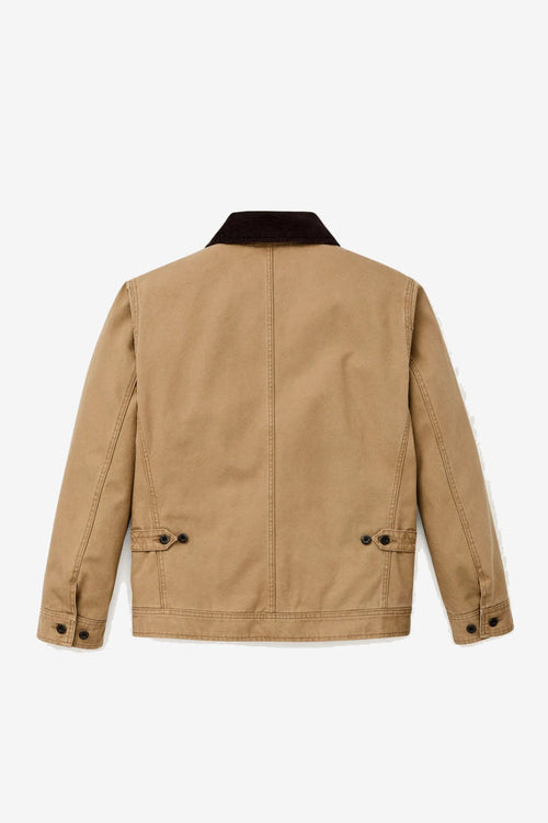 Filson Giaccone Rustic Canvas JOURNEYMAN Sabbia Uomo-2