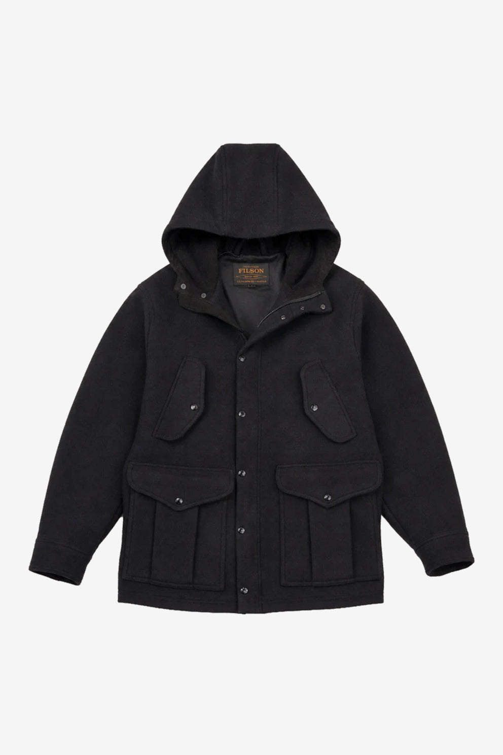 Filson Parka MOUNTAIN CASCADE Lana da uomo blu/nero-1