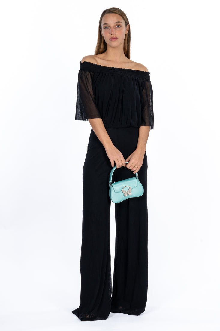 Jumpsuit nera come abbinarla
