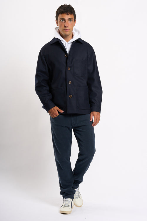 Gherrison Caban Blu Uomo
