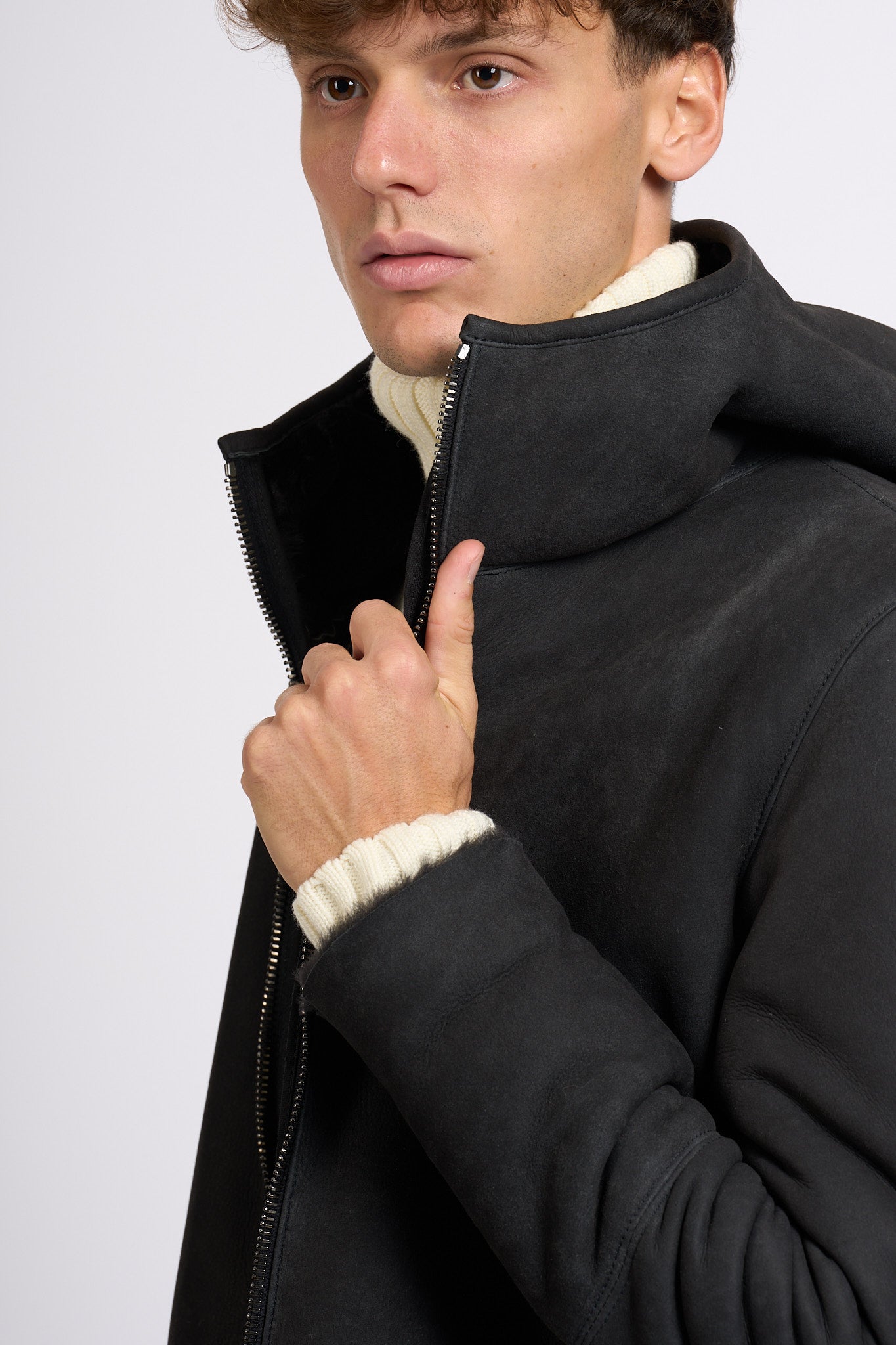 Giorgio brato Montone Nero Uomo-10
