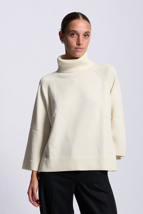 Gran sasso Dolcevita Scatolina misto Cashmere Latte Donna-2