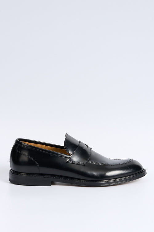 Green George Mocassino Pelle Nero 5020 Uomo