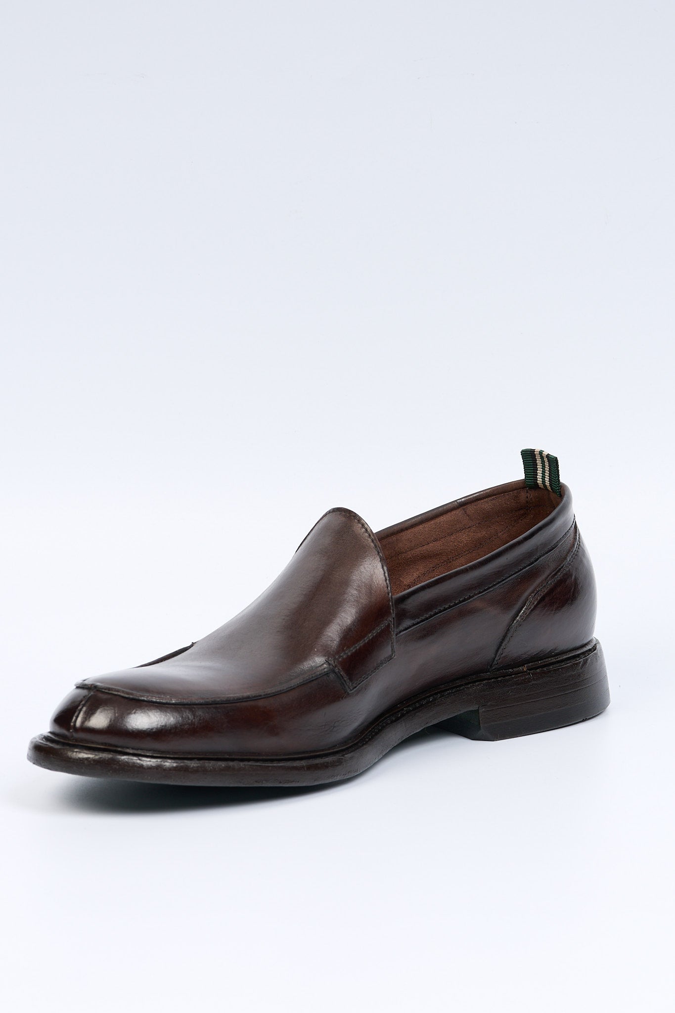 Green George Mocassino in Pelle Marrone Uomo-4