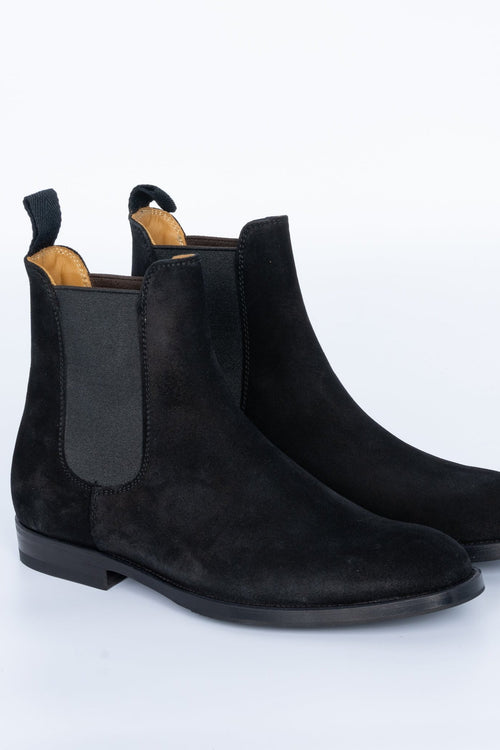 Green George Men's Black Chelsea Boot-2