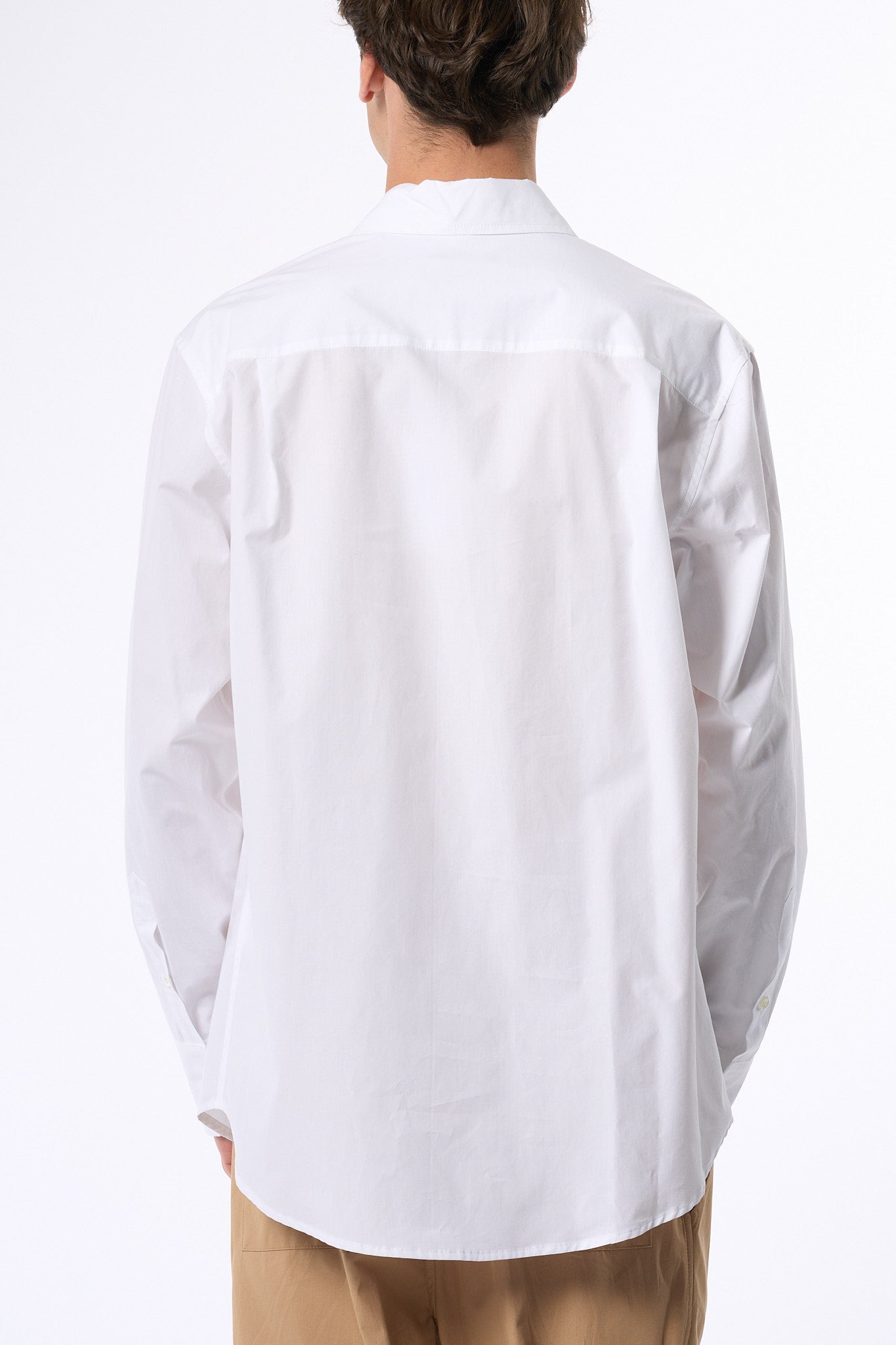 Grifoni Camicia Bianco Uomo-4