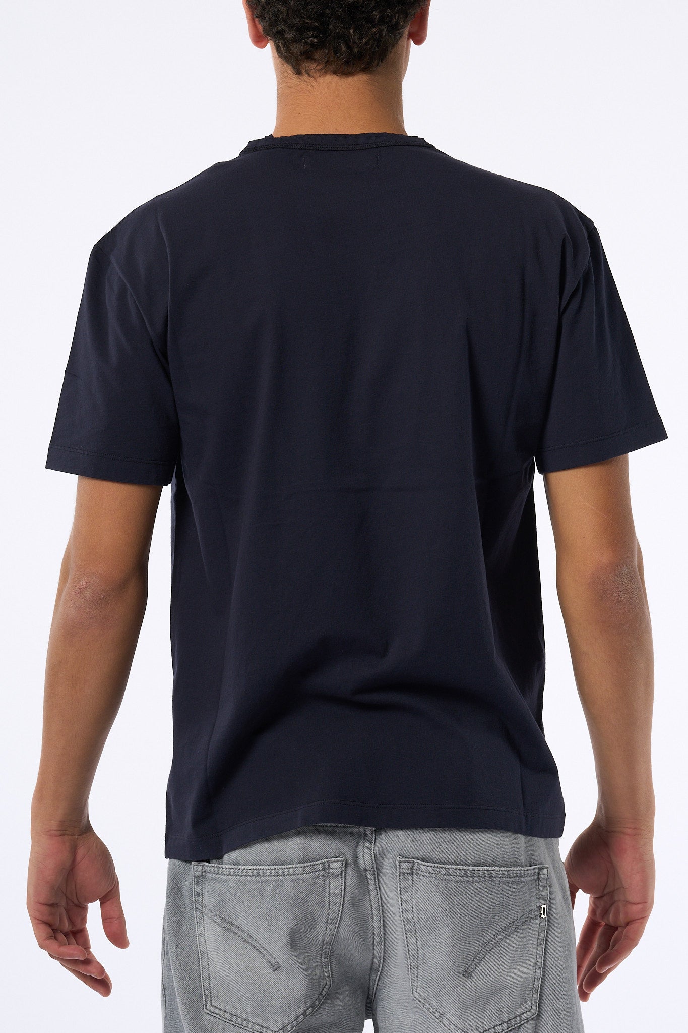 Grifoni T-shirt 3 Colli Blu Navy Uomo-4