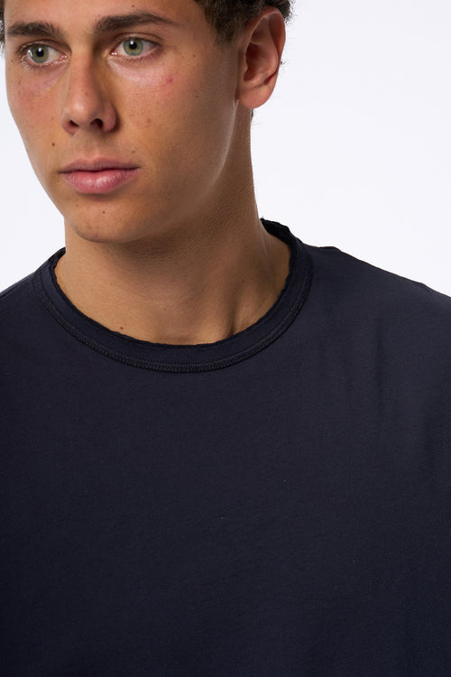 Grifoni T-shirt 3 Colli Blu Navy Uomo-2