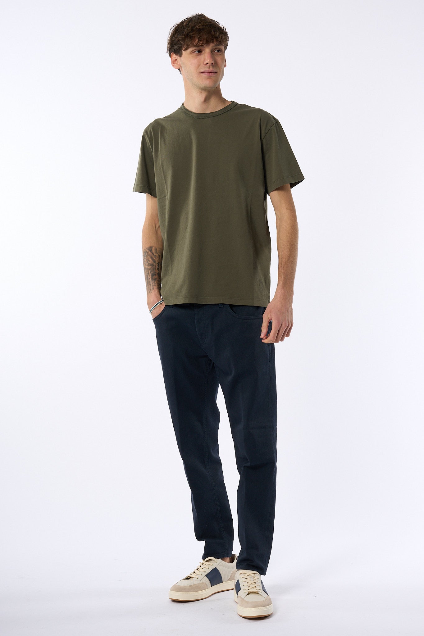 Grifoni T-shirt 3 Colli Muschio Uomo-4