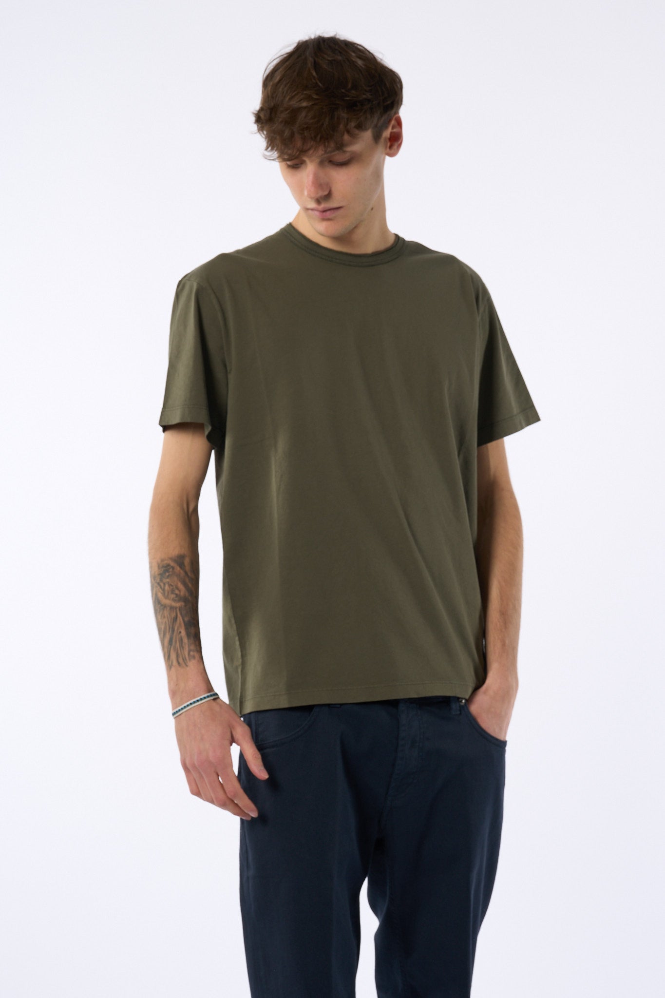 Grifoni T-shirt 3 Colli Muschio Uomo-3