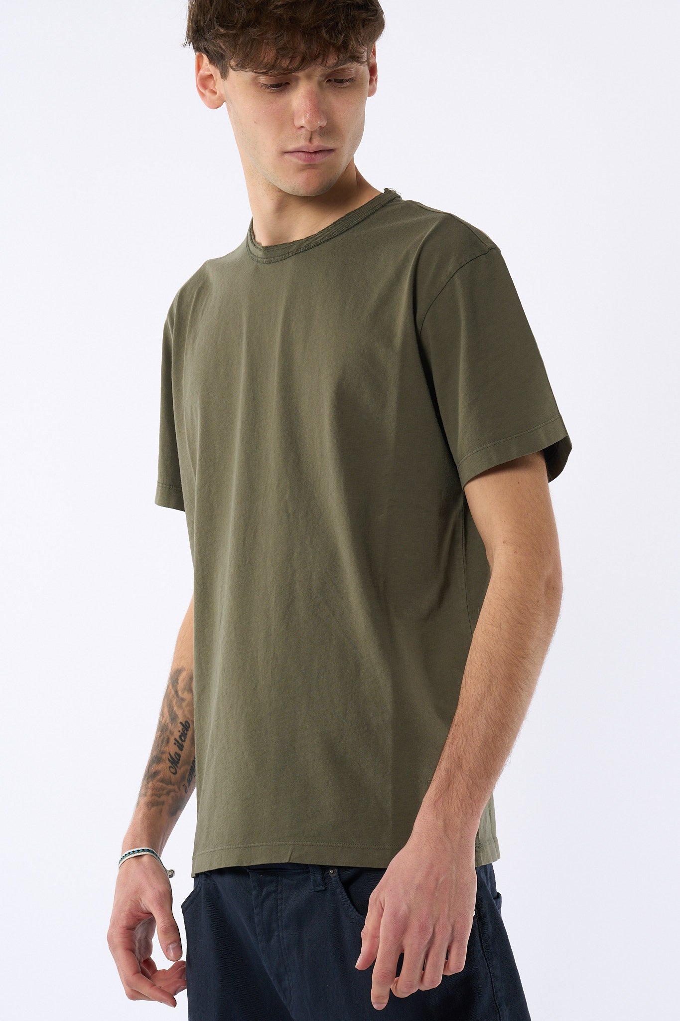 Grifoni T-shirt 3 Colli Muschio Uomo-5