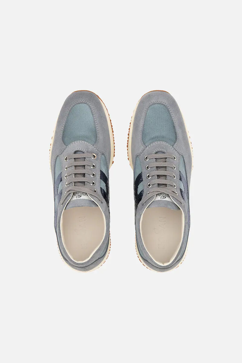 Hogan Interactive Paillettes Azzurro Donna-5