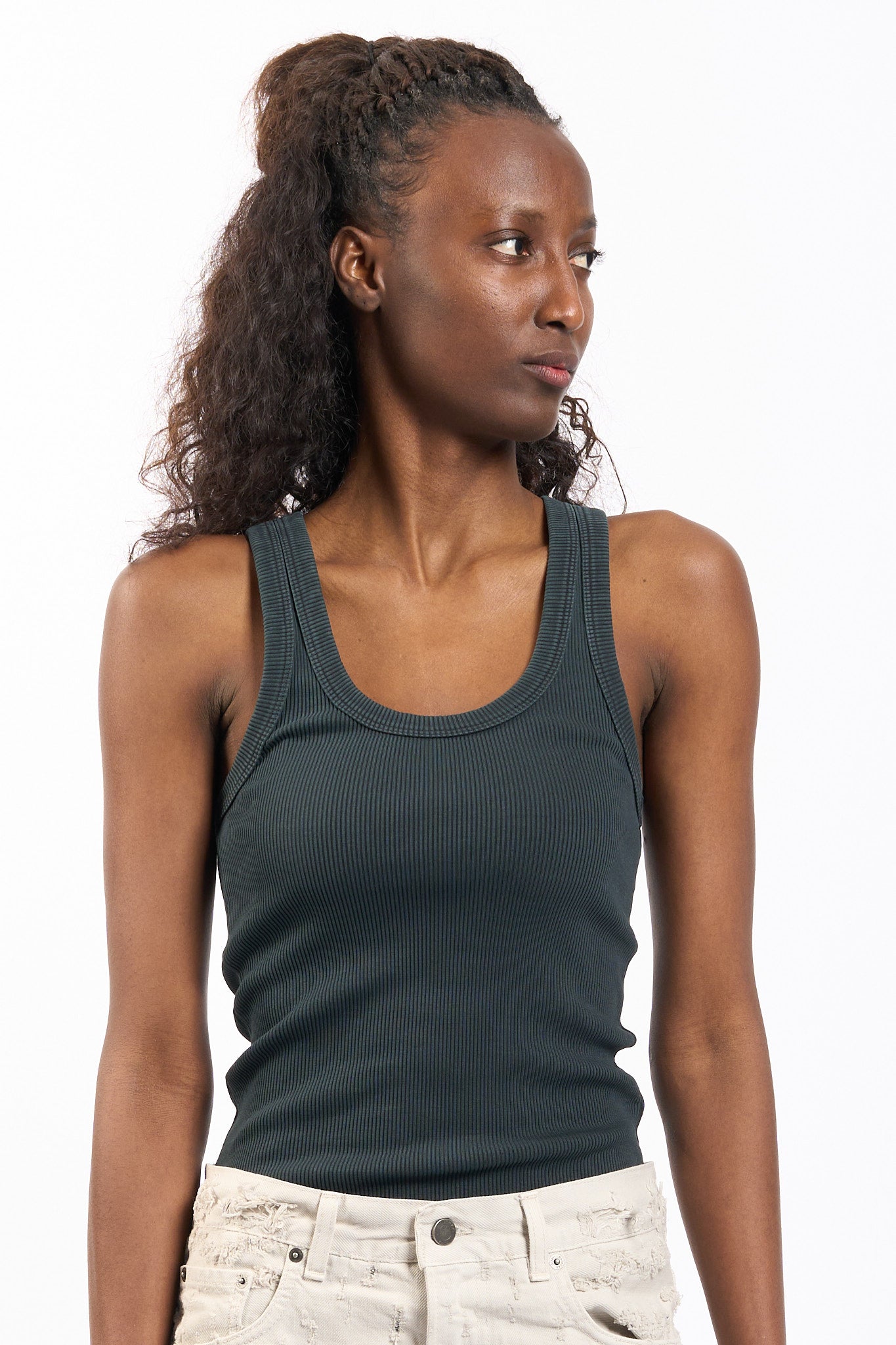 Haikure Canotta a Costine Carbone Donna-1