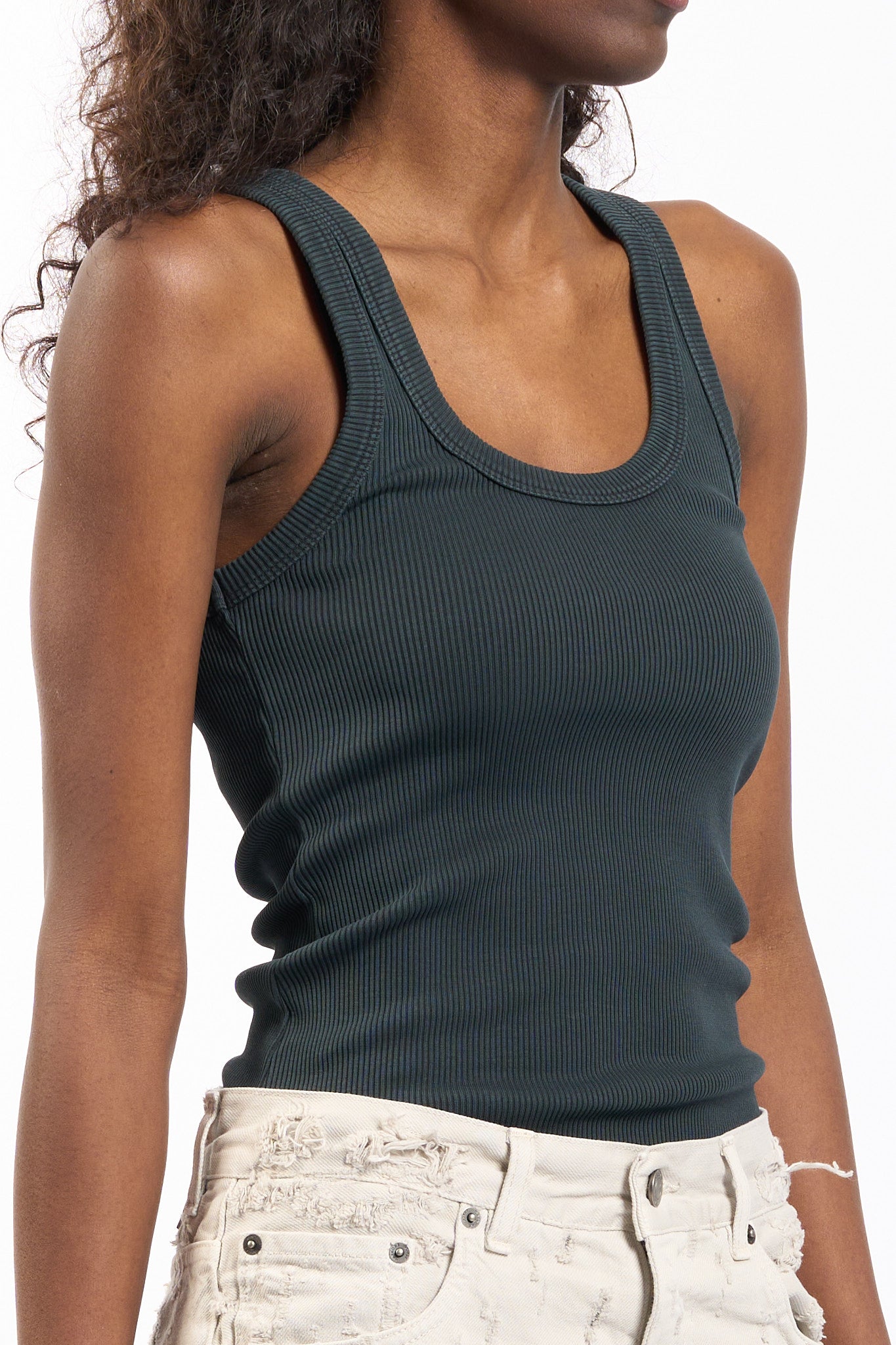 Haikure Canotta a Costine Carbone Donna-3