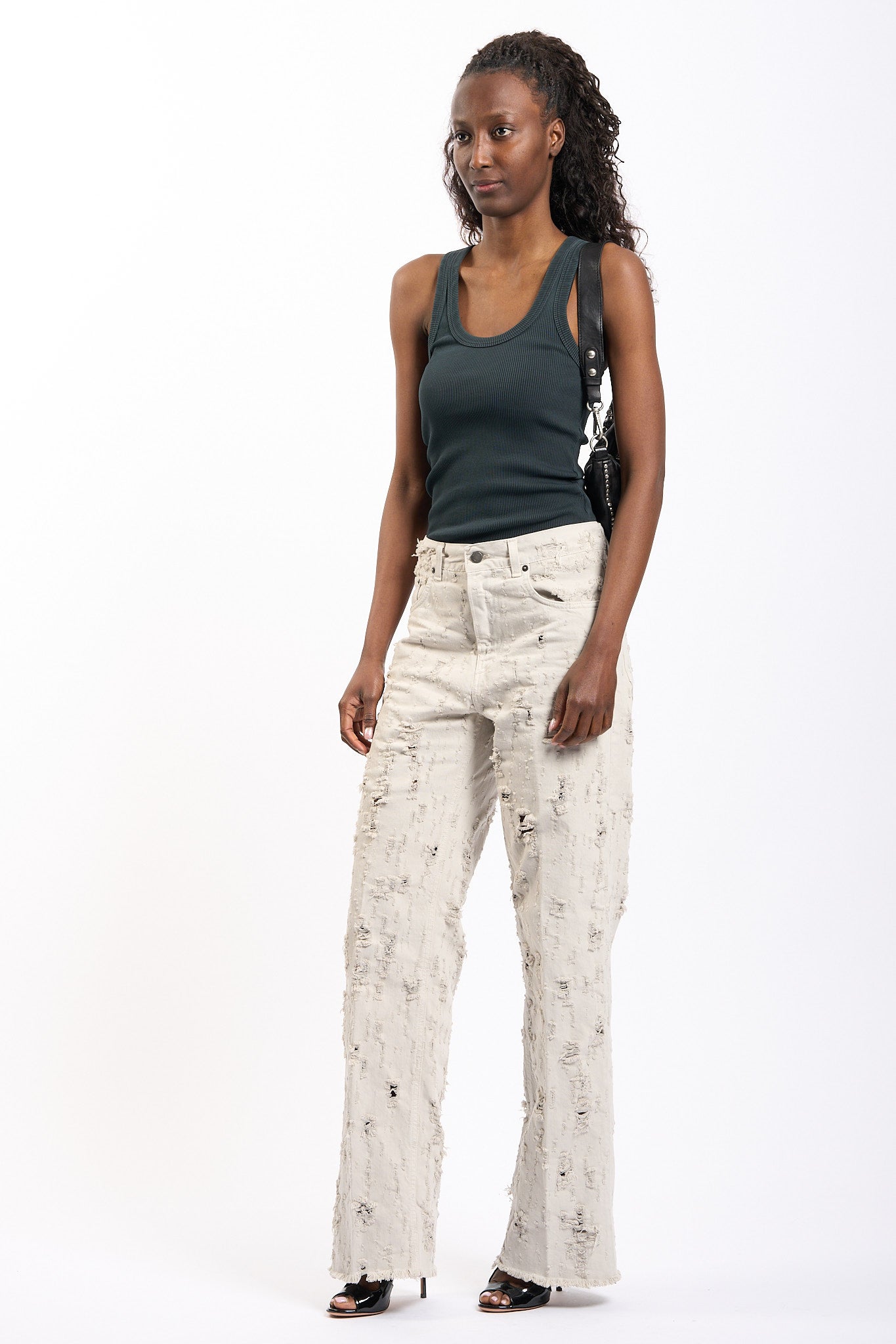 Haikure Canotta a Costine Carbone Donna-2