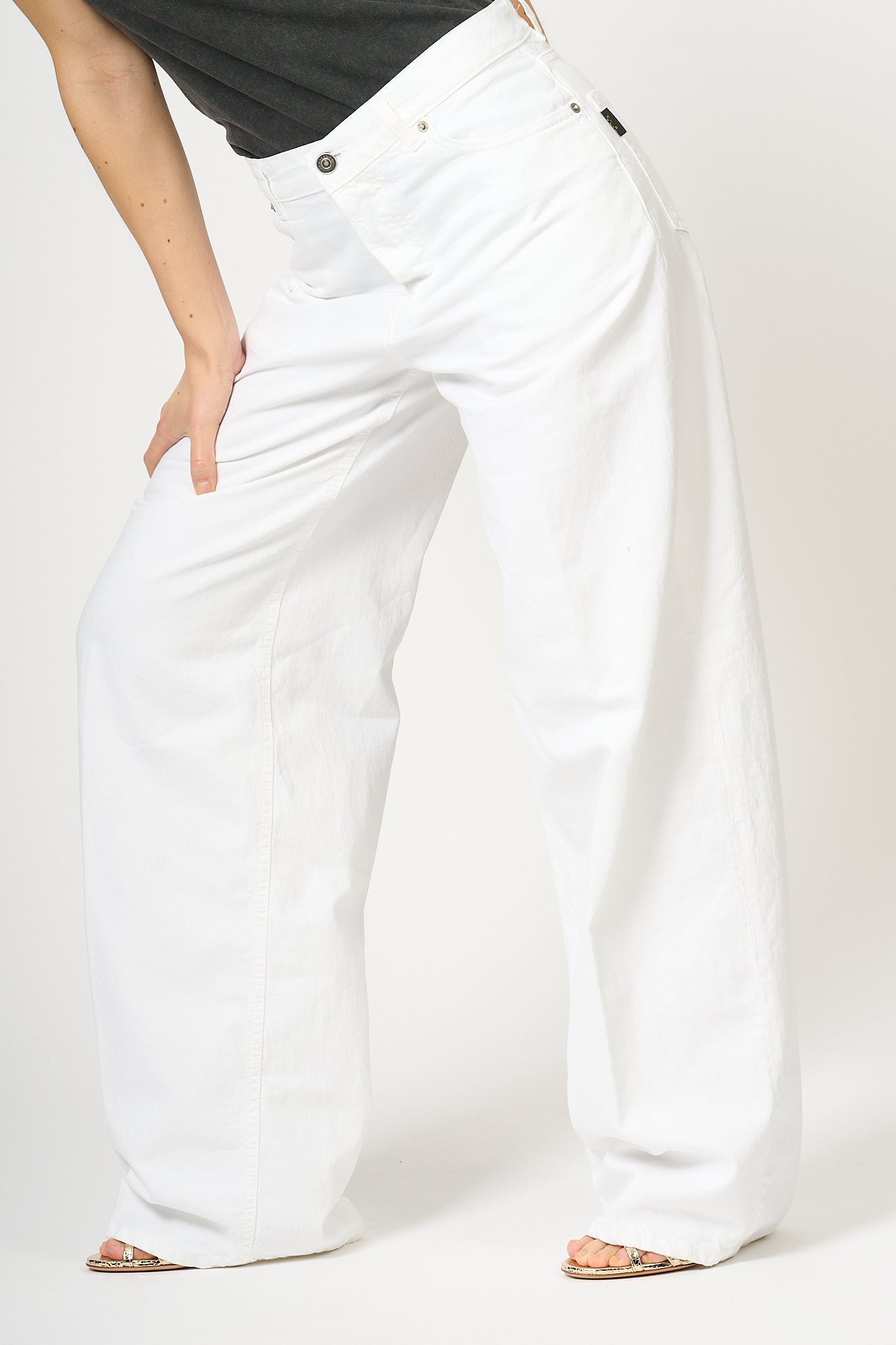 Haikure Jeans Bethany Bianco Donna-1