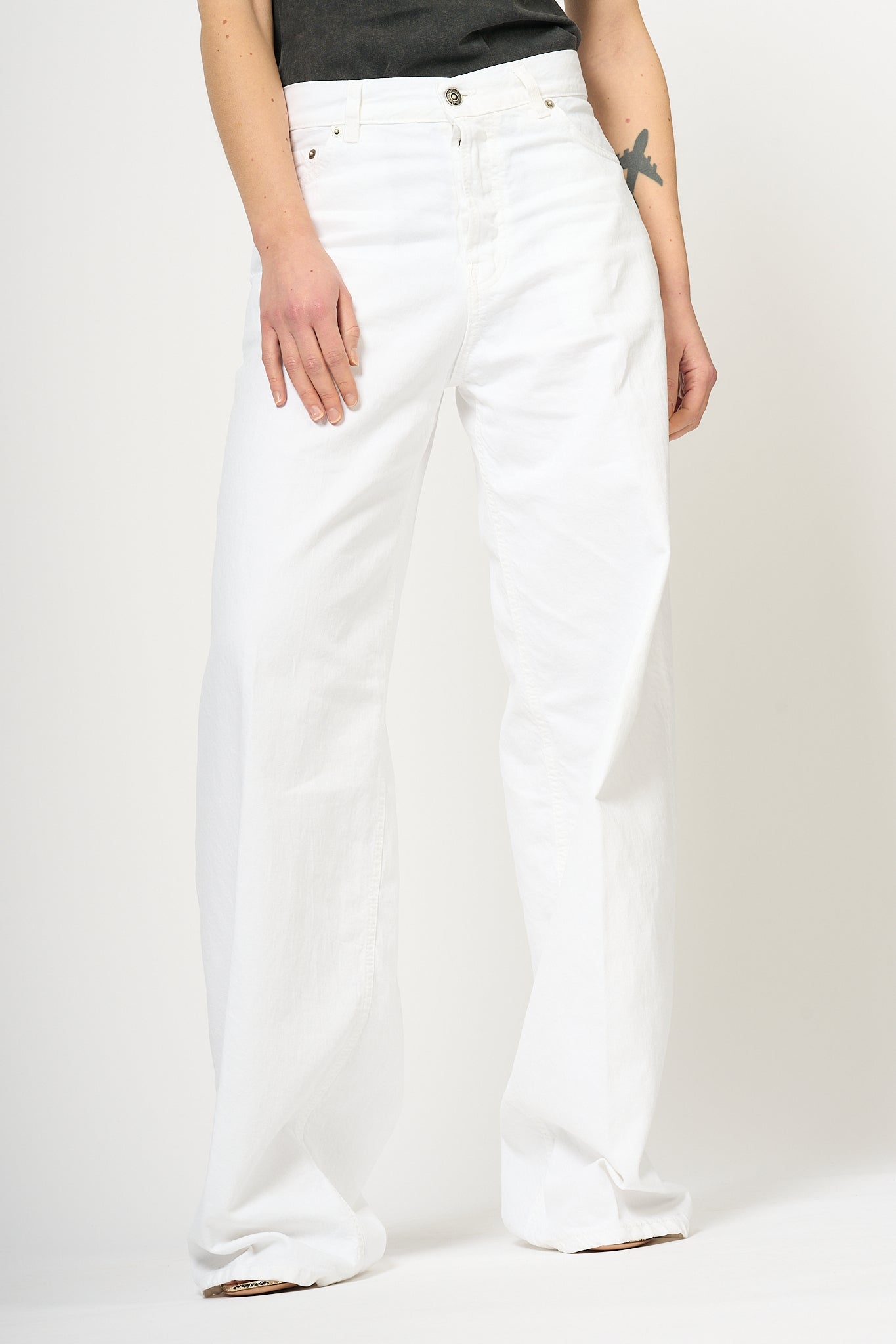 Haikure Jeans Bethany Bianco Donna-7